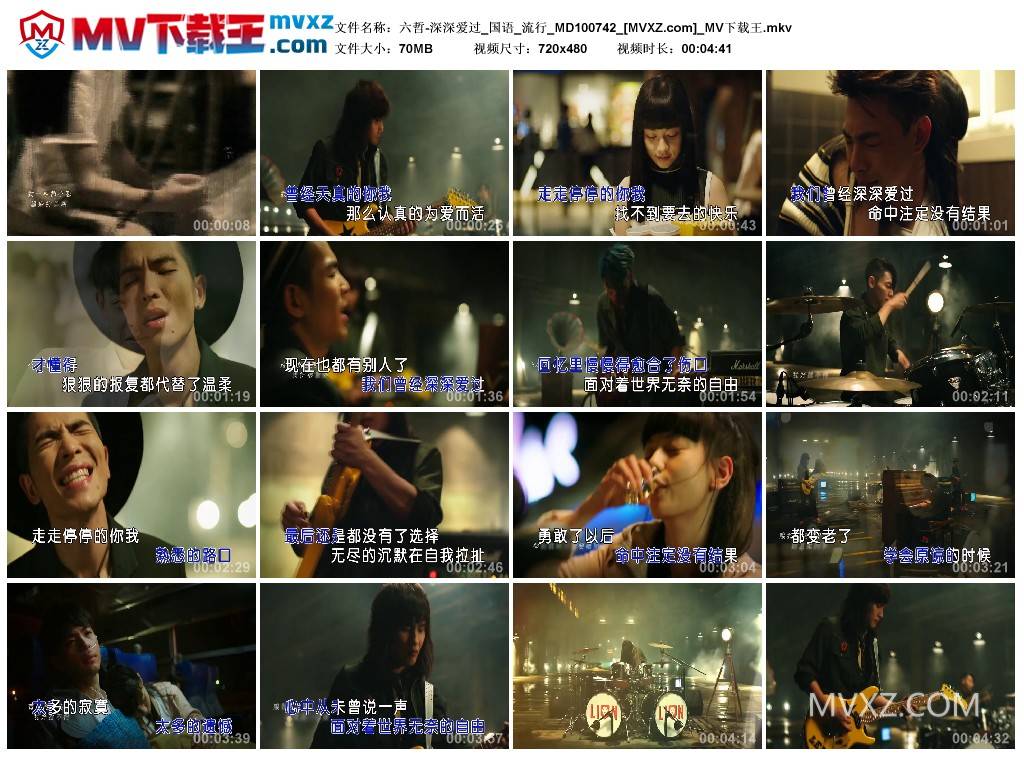 六哲-深深爱过_国语_流行_MD100742